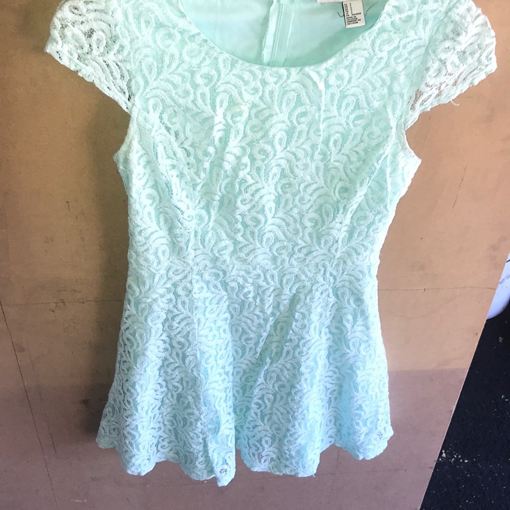 Teal Dress